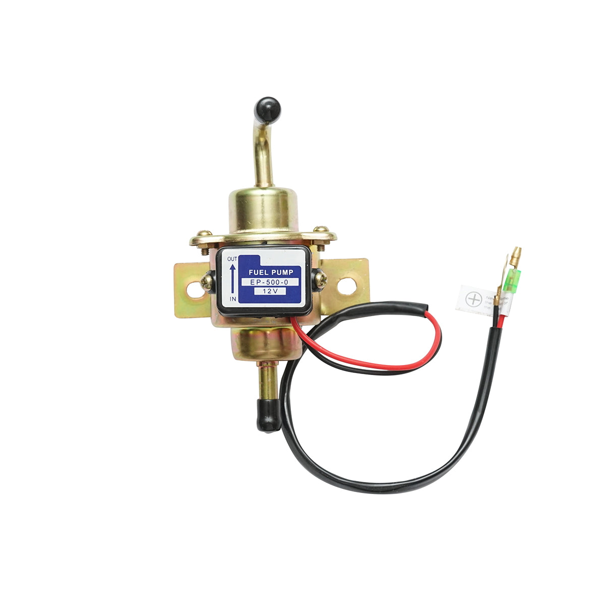 Universal electric fuel pump 12V, L=130mm, fi 8mm for diesel/gasoline OEM YK-3107, EP-500-0